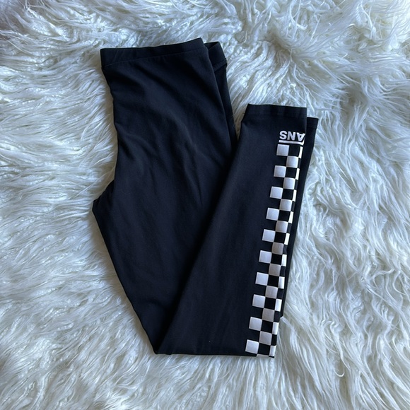 EUC Vans Checkerboard Leggings - Picture 1 of 14